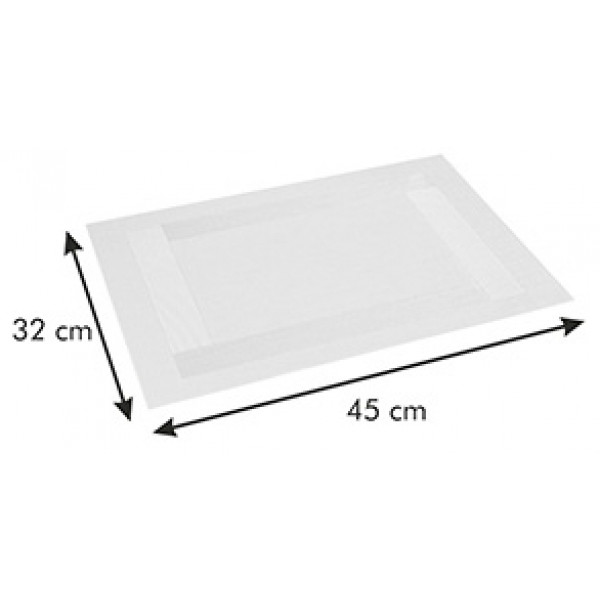 Фото - Серветка для сервірування tescoma 662092 Flair Frame 45x32 см Cream