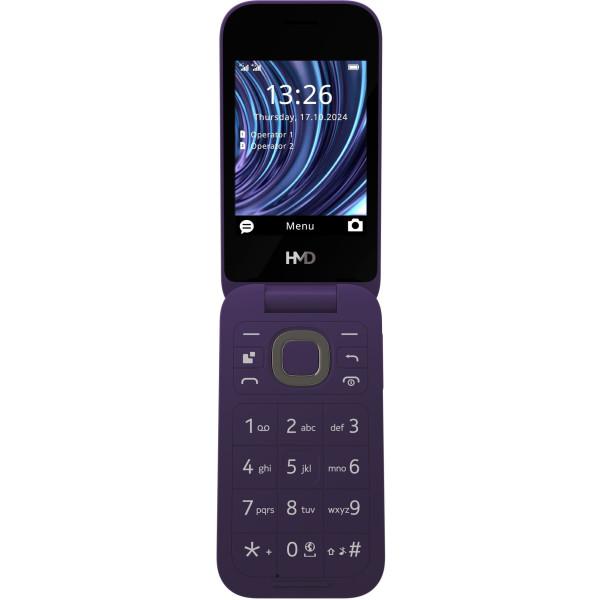 Фото - Мобильный телефон HMD 2660 4G Flip DS Violet