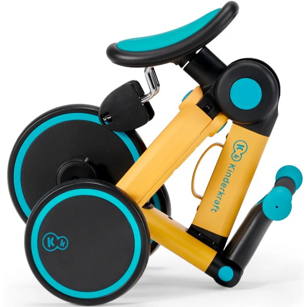 Фото - Трёхколёсный велосипед Kinderkraft 4TRIKE Primrose Yellow (KR4TRI00YEL0000)