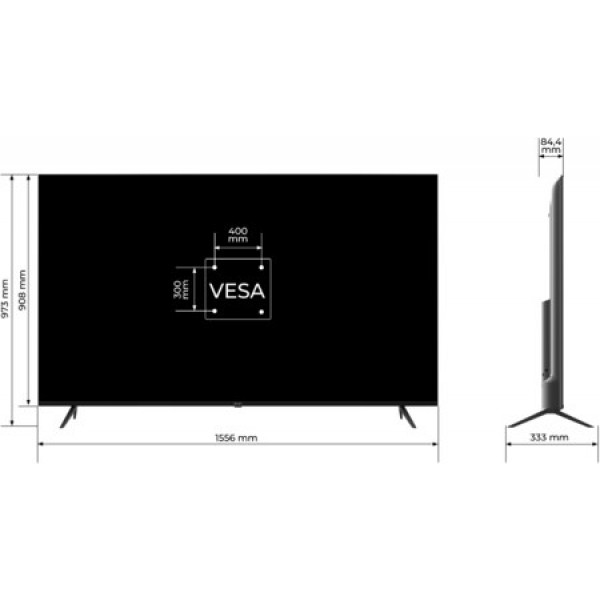 Фото - Телевізор KIVI 70U760QB