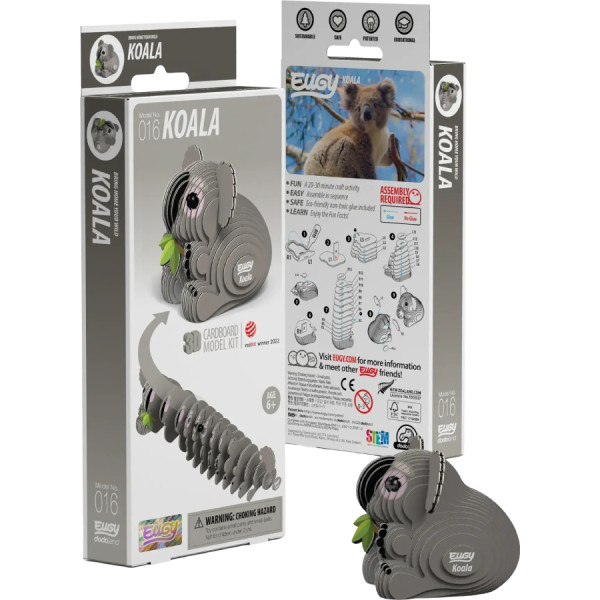 Фото - 3D пазли EUGY Зоопарк: Коала (XEG-016)