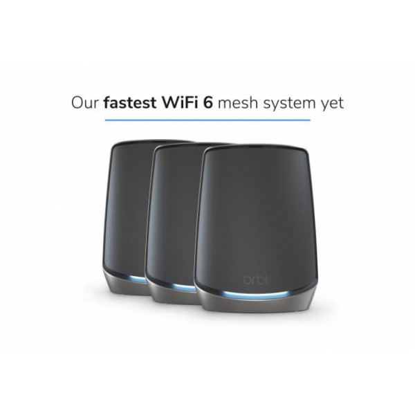 Фото - MESH система WiFi6 Netgear RBK863SB-100EUS