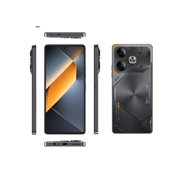 Фото - Смартфон Tecno Pova 6 8/256Gb Meteorite Grey (LI7)