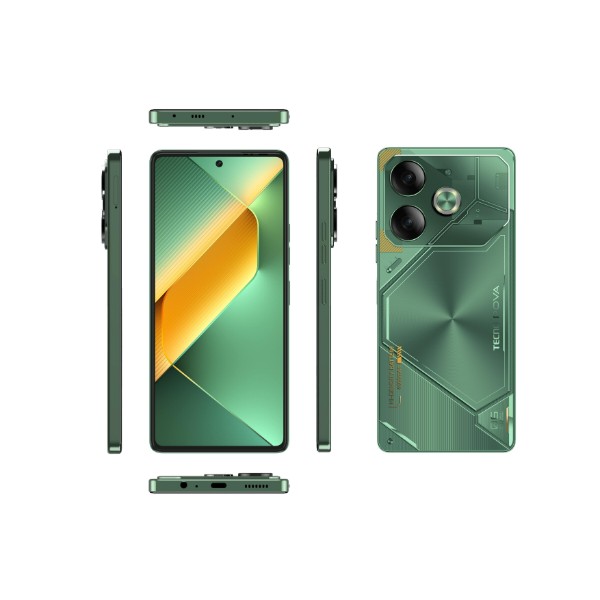 Фото - Смартфон Tecno Pova 6 12/256Gb Comet Green (LI7)