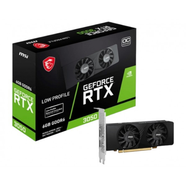 Фото - Відеокарта MSI GeForce RTX 3050 6GB GDDR6 LP OC (912-V812-025)