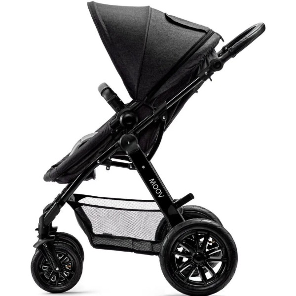 Фото - Коляска универсальная 3 в 1 Kinderkraft Moov Black (KKWMOOVBLK00NC)