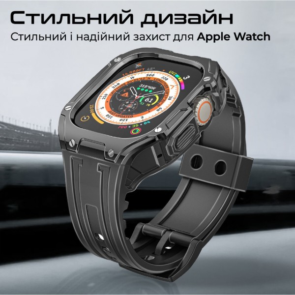 Фото - Чехол-бампер для смарт-годинника Promate caseband.black