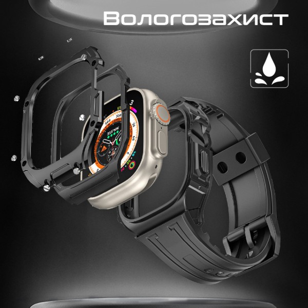 Фото - Чехол-бампер для смарт-годинника Promate caseband.black