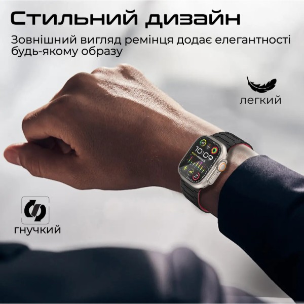 Фото - Ремешок для смарт-часов Promate magband-ms.black