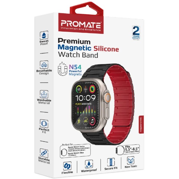 Фото - Ремешок для смарт-часов Promate magband-ms.black
