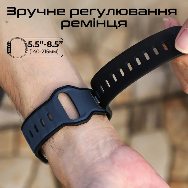 Фото - Ремешок для смарт-часов Promate siliband-dc.blue