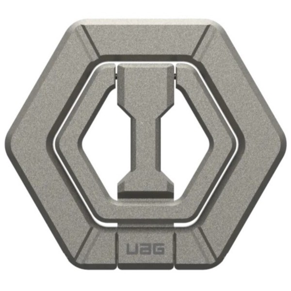 Фото - Тримач для мобільного пристрою UAG Magnetic Ring Stand, Titanium (964443113636)