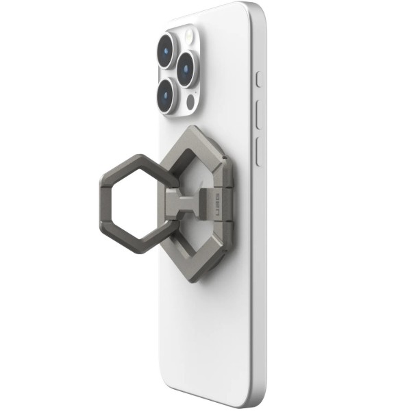 Фото - Тримач для мобільного пристрою UAG Magnetic Ring Stand, Titanium (964443113636)