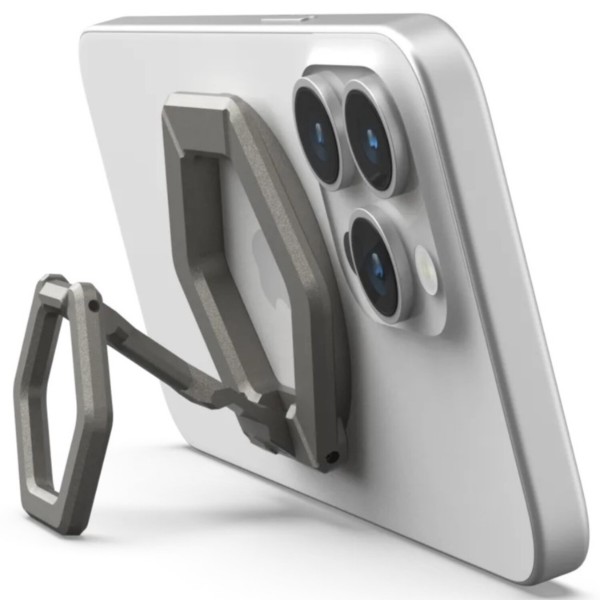 Фото - Тримач для мобільного пристрою UAG Magnetic Ring Stand, Titanium (964443113636)