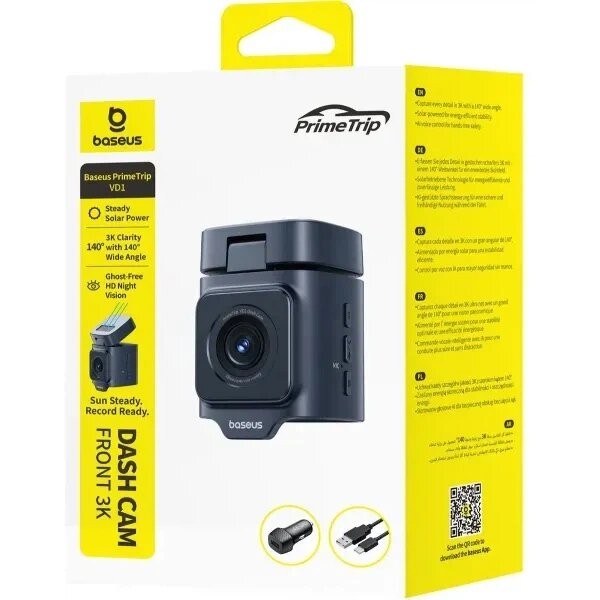 Фото - Відеореєстратор Baseus PrimeTrip Series Dashcam Cosmic Black (C10669000123-00)