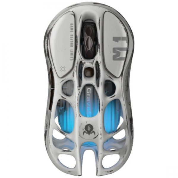 Фото - Миша бездротова ігрова GravaStar Mercury M1 Pro (GRAVASTARM1PRO_WSM)