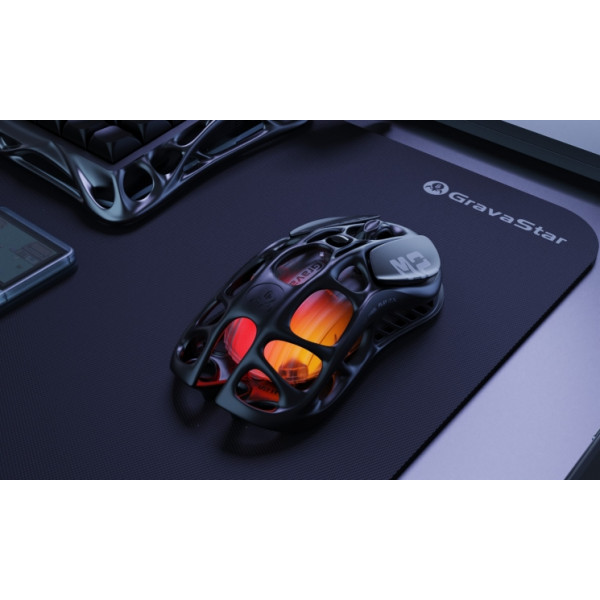 Фото - Мышь беспроводная игровая GravaStar Mercury M2 (GRAVASTARM2_BLK)