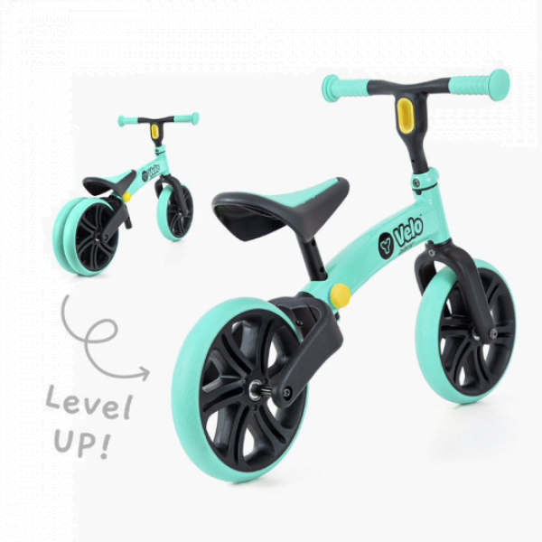 Фото - Беговел YVolution Yvelo Junior зеленый (YT16G2)