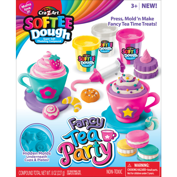 Фото - Лепка из теста Cra-Z-Art Святкове чаювання 10 шт. (66605CRA)