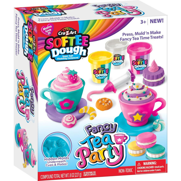 Фото - Лепка из теста Cra-Z-Art Святкове чаювання 10 шт. (66605CRA) Фото - Лепка из теста Cra-Z-Art Святкове чаювання 10 шт. (66605CRA)