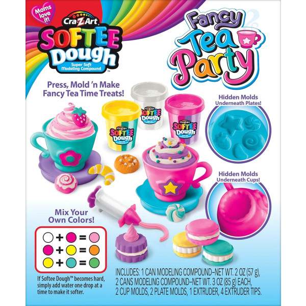 Фото - Лепка из теста Cra-Z-Art Святкове чаювання 10 шт. (66605CRA)