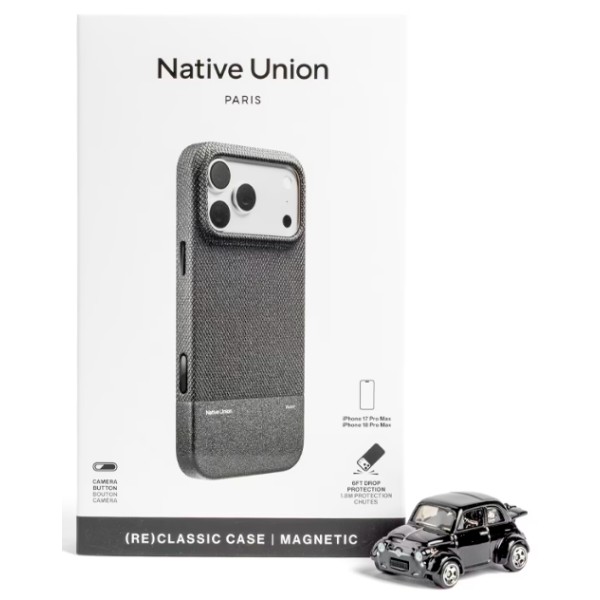 Фото - Чехол для смартфона Native Union (RE) Classic Case Black for iPhone 18 Pro/17 Pro (RECLA-BLK-NP26P)