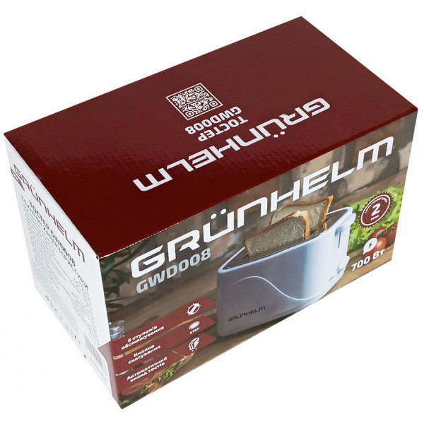 Фото - Тостер Grunhelm GWD008