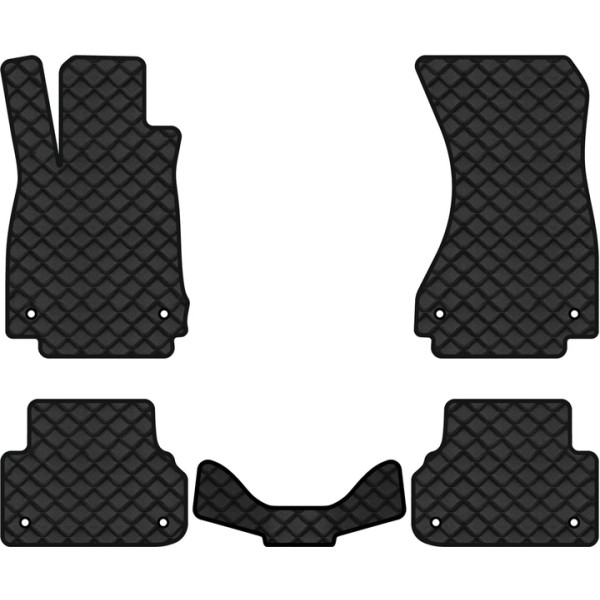 Фото - Килимки з екошкіри в салон авто EVAtech ECO для A4 (B9) Audi 2015 5 покоління Sedan EU AU348C5AV8BBB