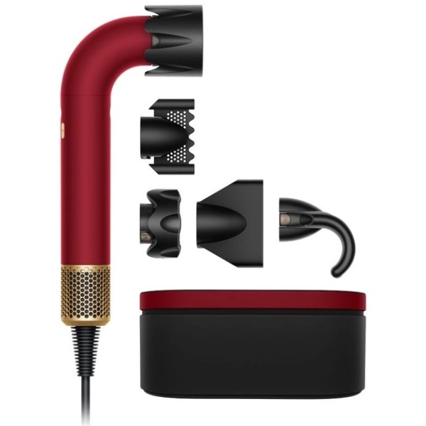 Фото - Фен Dyson HD17 T1/T2 Supersonic Red Velvet/Gold (493118-01)