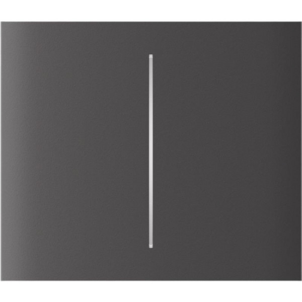 Фото - Кнопка LightSwitch центральная для двухклавишного выключателя Ajax CenterButton Vertical 2-gang for LightSwitch, Jeweler, grey (000046478)