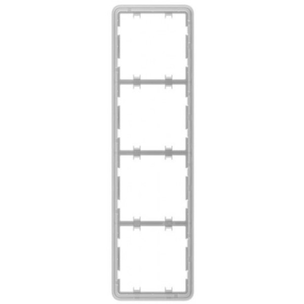 Фото - Рамки для вимикача для LightSwitch на 4 секції Ajax Frame 4 seats for LightSwitch Vertical (000046133)