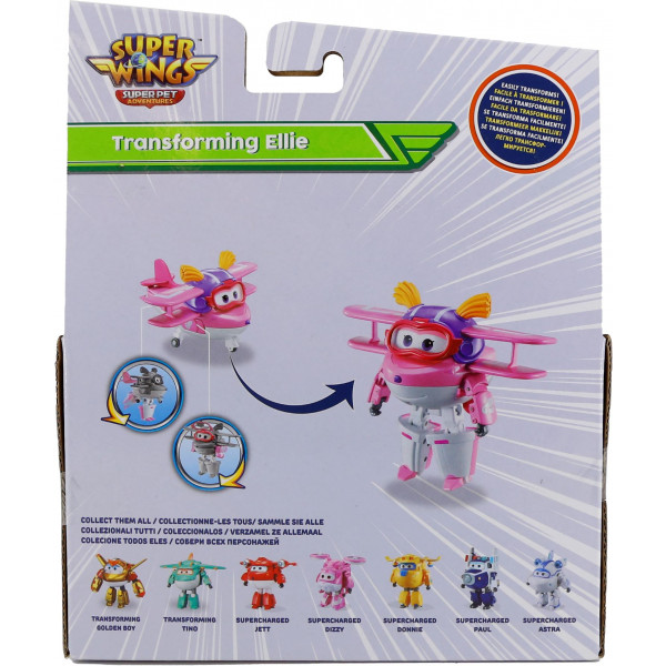 Фото - Робот-трансформер Super Wings Transforming Еллі (EU770238)