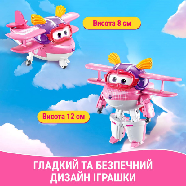 Фото - Робот-трансформер Super Wings Transforming Еллі (EU770238)