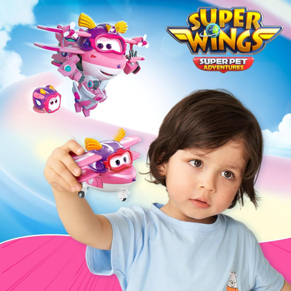 Фото - Робот-трансформер Super Wings Transforming Еллі (EU770238)