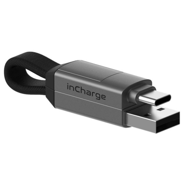 Фото - Кабель Rolling Square 6in1 inCharge 6, сірий (SIX01R) 
