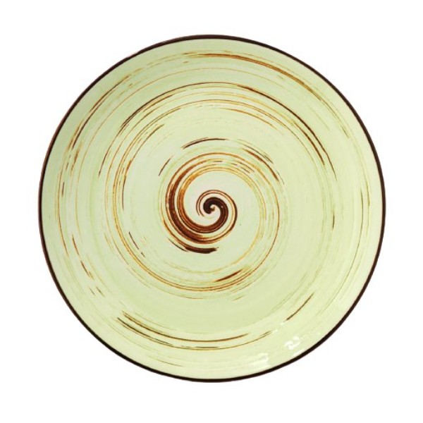Фото - Тарелка десертная Wilmax Spiral Pistachio 18 см (WL-669111 / A)