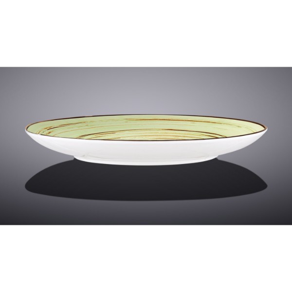 Фото - Тарелка десертная Wilmax Spiral Pistachio 18 см (WL-669111 / A)