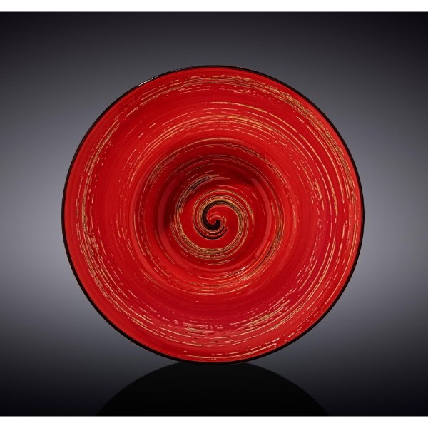 Фото - Тарілка супова Wilmax Spiral Red 20 см (WL-669222 / A)
