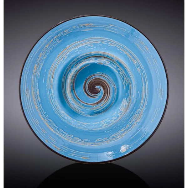 Фото - Тарілка супова Wilmax Spiral Blue 20 см (WL-669622 / A)