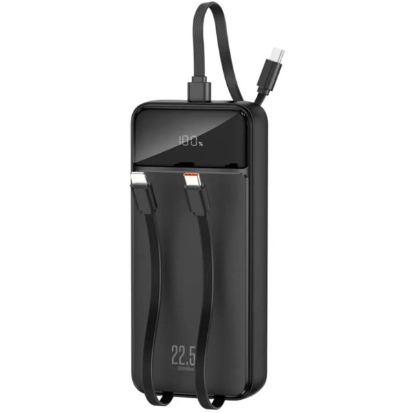Фото - Батарея мобільна XO PR275 20000mAh 22.5W Black