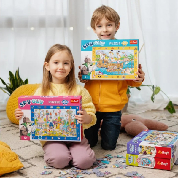 Фото - Пазлы (5-7 лет) Trefl "Пиратский корабль" 100 элм. (15594)