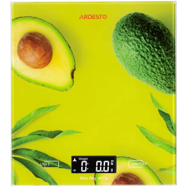 Фото - Ваги кухонні Ardesto SCK-893AVOCADO