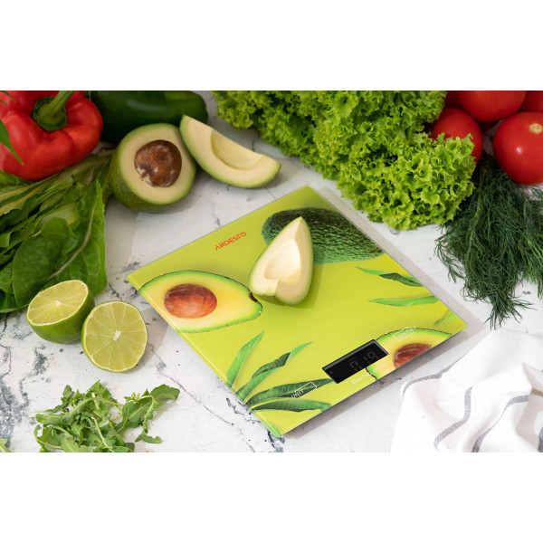Фото - Ваги кухонні Ardesto SCK-893AVOCADO