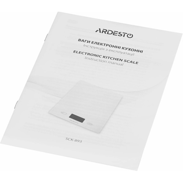 Фото - Весы кухонные Ardesto SCK-893 Pasta