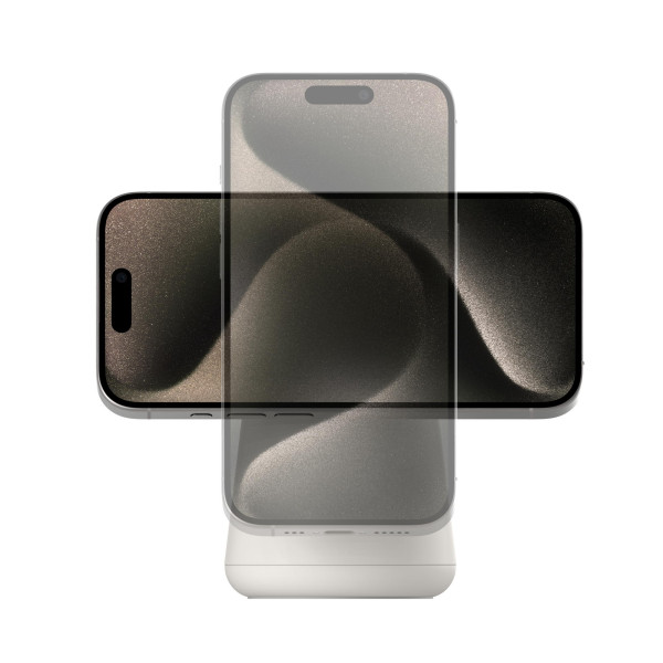 Фото - Бездротовий зарядний пристрій Belkin 2в1 MagSafe iPhone/Watch/AirPods Sand Mass (WIZ020VFH37)