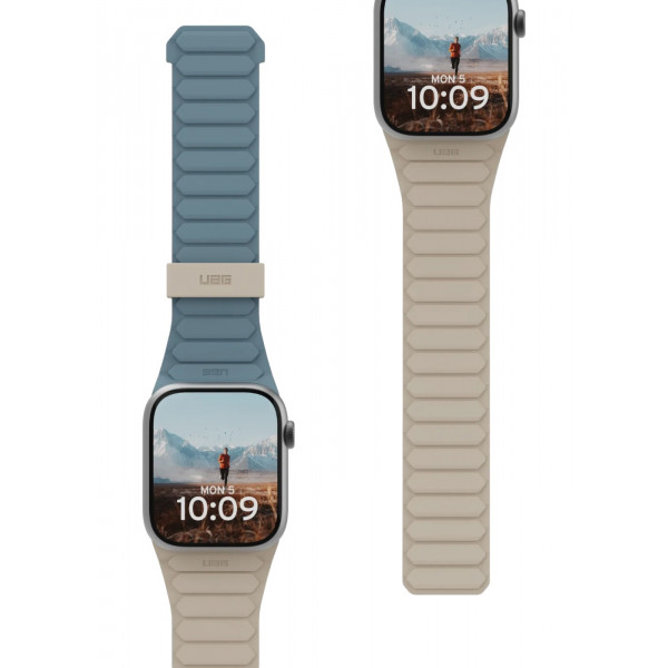 Фото - Ремінець для смарт-годинника UAG for Apple Watch Ultra 2/Ultra-49-45-44-42mm, Pathfinder, Dune/Cloud Blue (194161118051)