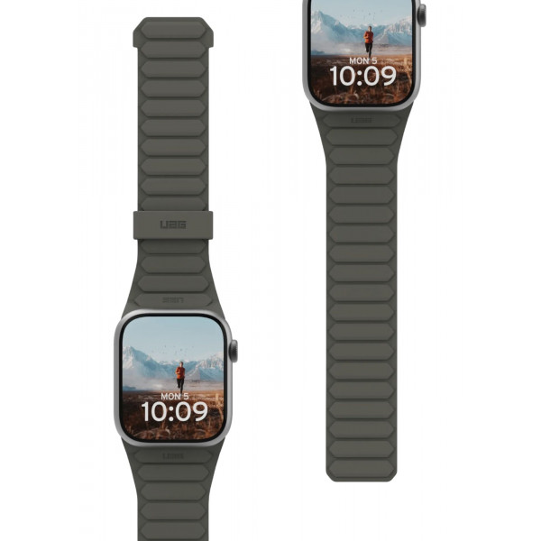 Фото - Ремінець для смарт-годинника UAG for Apple Watch Ultra 2/Ultra-49-45-44-42mm, Pathfinder, Olive/Rust (194161117291)