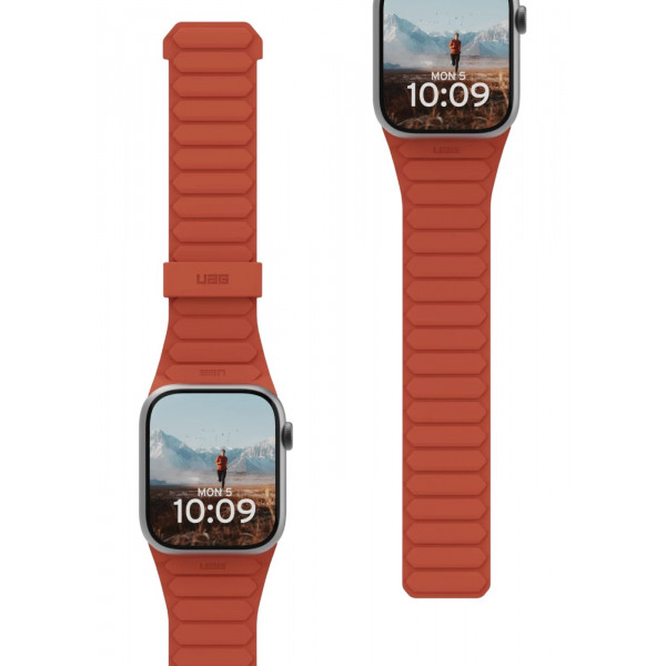 Фото - Ремінець для смарт-годинника UAG for Apple Watch Ultra 2/Ultra-49-45-44-42mm, Pathfinder, Olive/Rust (194161117291)