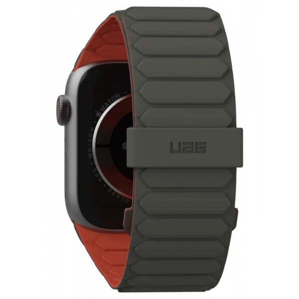 Фото - Ремінець для смарт-годинника UAG for Apple Watch Ultra 2/Ultra-49-45-44-42mm, Pathfinder, Olive/Rust (194161117291)
