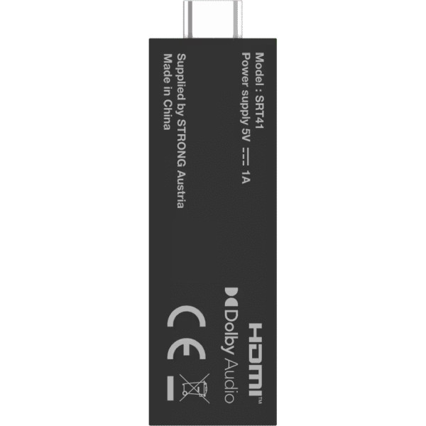 Фото - Стаціонарний медіаплеєр Strong SRT41 Google TV HDMI 4K TV Stick